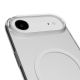 7. Etui Puro Lite Mag TPU+PC kompatybilne z MagSafe na iPhone 17 Air - przezroczyste z białym pierścieniem