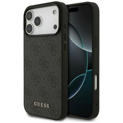 Etui Guess 4G Classic na iPhone 17 Pro Max / 18 Pro Max - czarne