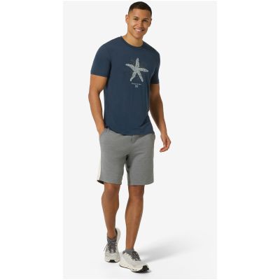 Koszulka męska SUPER.NATURAL M SEA STAR TEE granatowa