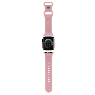 2. Pasek Hello Kitty Silicone Kitty Head na Apple Watch 38/40/41mm - różowy