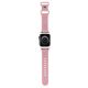 2. Pasek Hello Kitty Silicone Kitty Head na Apple Watch 38/40/41mm - różowy
