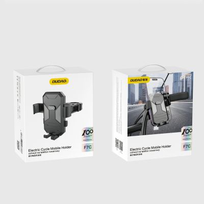 5. Uchwyt rowerowy / motocyklowy do telefonu Dudao F7C - czarny