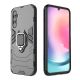 12. Ring Armor etui do Samsung Galaxy A24 4G pancerny pokrowiec uchwyt magnetyczny ring czarne