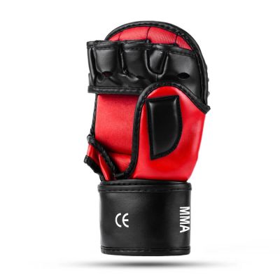 6. Rękawice MMAsparingowe S/M - Phantom Red - Valor Series
