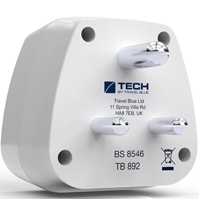 2. TRAVEL BLUE PRZEJŚCIÓWKA ADAPTER SHUCKO -> INDIE