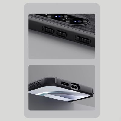 16. Etui Nillkin Super Frosted Shield Pro Magnetic Case na Samsung S25 z MagSafe - czarne