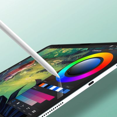 8. Folia ochronna Dux Ducis Naad Paperlike matowa na iPad Air 13" (2024/2025) - z czarną ramką