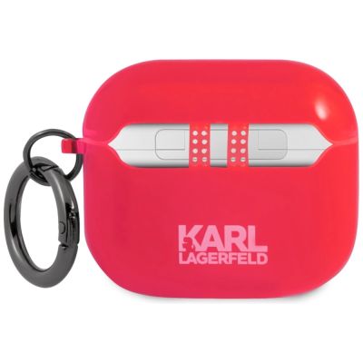 2. Etui Karl Lagerfeld Choupette na AirPods 3 - różowe