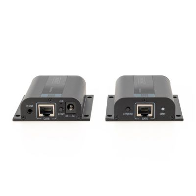 9. DIGITUS EXTENDER HDMI DO 50M CAT.6/7 UTP, 1080P 60HZ FHD, HDCP 1.2, IR, AUDIO(ZESTAW) DS-55100-1