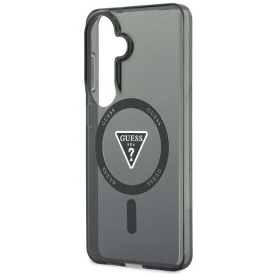 6. Etui Guess IML Gradient Triangle MagSafe na Samsung Galaxy S26 - czarne