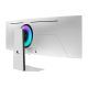 11. Samsung G95SC monitor komputerowy 124,5 cm (49") 5120 x 1440 px Dual QHD OLED Srebrny