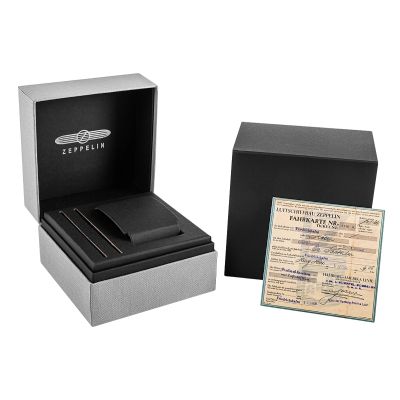 8. Zegarek Męski ZEPPELIN 100 Jahre Chronograph 8680-4 + BOX