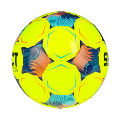 3. Piłka nożna Select FB Futsal Super v26 FIFA Quality Pro żółto-niebieska 1021350 300006