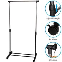 SZAFA GARDEROBA WIESZAK 78x41x93-158CM ALPINA