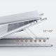 9. Podstawka pod laptopa Orico PFB-A21 11-17" regulowana składana - srebrna