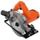 3. Black & Decker CS1250L 19 cm Czarny, Metaliczny, Pomarańczowy 5300 RPM 1250 W
