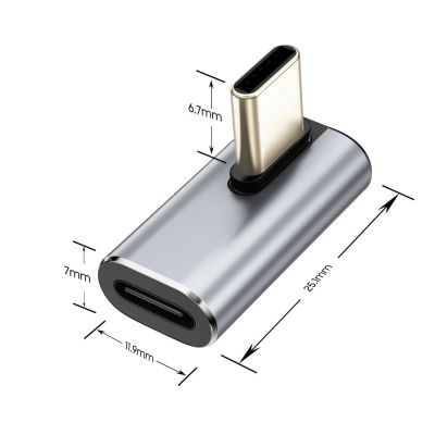 2. Adapter kątowy Tech-Protect Ultraboost AA03 USB-C - szary