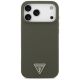 3. Etui Guess Silicone Triangle Logo MagSafe na iPhone 17 Pro Max - zielone