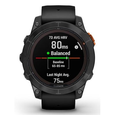 5. Zegarek sportowy Garmin Fenix 7 Pro Solar Edition Slate Grey / Black Band