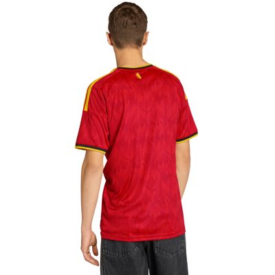 4. Koszulka męska adidas Belgium 26 Home Jersey czerwona JM8381