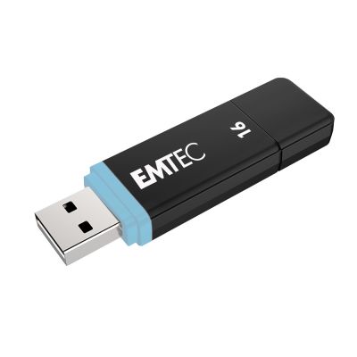 6. Emtec K100 pamięć USB 16 GB USB Typu-A 2.0 Czarny, Wielobarwny