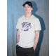 6. T-shirt regular z nadrukiem męski 4F 4FRSS26TTSHM3657-27S