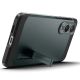 9. Etui Spigen Tough Armor MagSafe na Samsung Galaxy S25 Edge - zielono-czarne