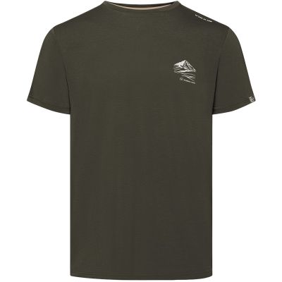 T-shirt męski VIKING Lenta Bamboo Light Man ciemno zielony   XXL
