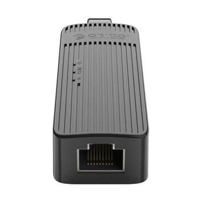 4. Adapter sieciowy Orico UTK-U3 USB-A 3.0 do RJ45 Gigabit Ethernet 1 Gbps - czarny
