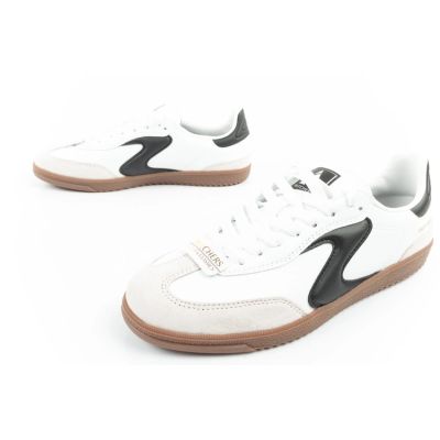 8. Buty sportowe damskie sneakersy Skechers Kickoff białe skórzane