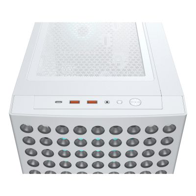 12. Cougar Obudowa Midi-Tower Airface ECO, ARGB, Biały