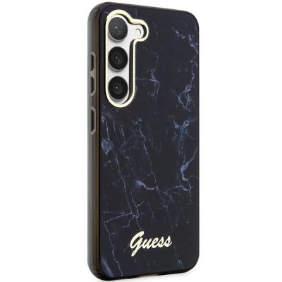 4. Etui Guess Marble Collection na Samsung Galaxy S23+ - czarne
