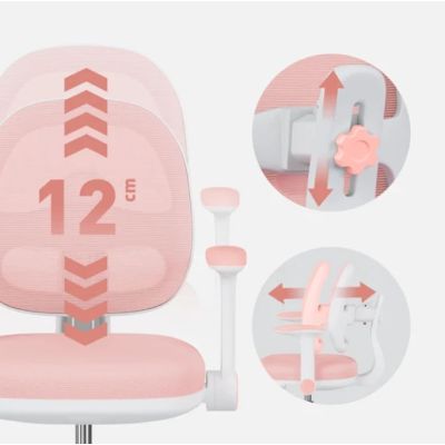6. Fotel obrotowy Junior 3.6 Pink