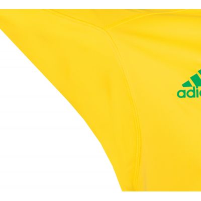 Koszulka bramkarska adidas Revigo 17 Junior AZ5390 z ochraniaczami na łokcie, wyposażona w technologię climacool oraz adizero