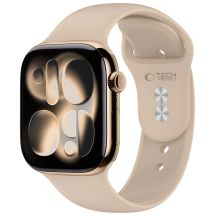 Pasek Tech-Protect Silicone na Apple Watch 44 / 45 / 46 / 49 mm - beżowy