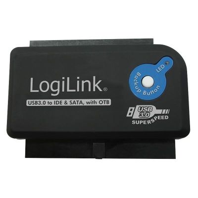 LogiLink AU0028A przejściówka do kabli USB 3.0 IDE / SATA Czarny