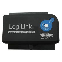 LogiLink AU0028A przejściówka do kabli USB 3.0 IDE / SATA Czarny
