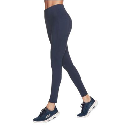 2. Skechers Go Walk High Waisted Legging W03LG30B-NVY Granatowe L