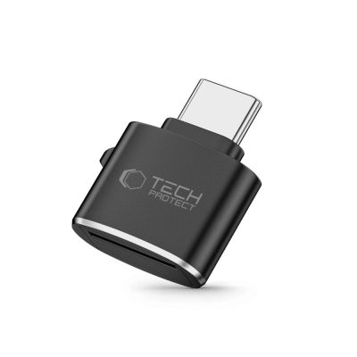 2. Adapter Tech-Protect UltraBoost czytnik kart microSD z USB-C - czarny