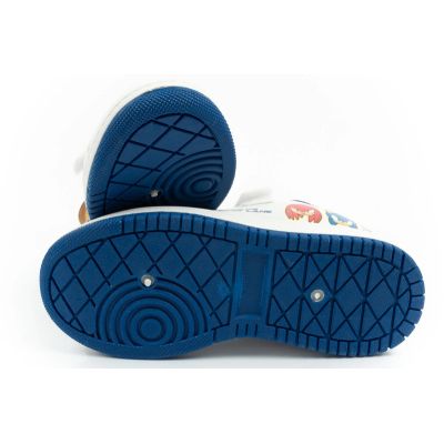 9. Leomil buty sportowe dziecięce tenisówki Sonic lekkie na rzep białe