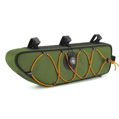 2. Torba pod ramę 2L Rockbros TL003 ROAD TO SKY wodoodporna – zielona
