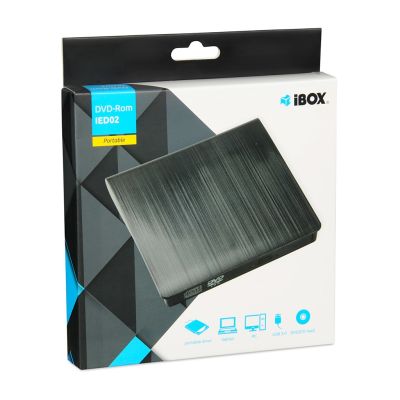 9. IBOX ZEWNĘTRZNY NAPĘD DVD IED02 USB 3.0