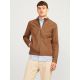 2. Jack&Jones kurtka z syntetycznego zamszu JJEDYLAN CLEAN JACKET NOOS 12261197 COGNAC