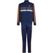 Dres dla dzieci adidas Seasonal Essentials Tiberio 3-Stripes granatowy KZ0148