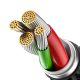 6. Baseus Glimmer Series kabel USB-A - Lightning 480Mb/s 2.4A 2m czarny