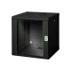 10. Digitus Szafa sieciowa wisząca Unique 19" 12U rack 600x600, drzwi szyba, czarny, niedzielona, złożona, 100kg