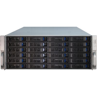 3. Inter-Tech 4U-4424 Rack Czarny, Srebrny
