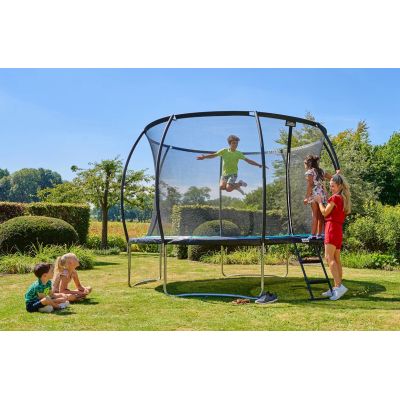 8. Trampolina Salta Cosmos - 427 cm czarna