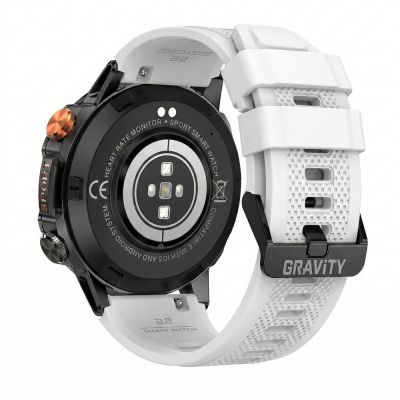 8. Smartwatch Gravity Czarny 2 Paski GT20-8