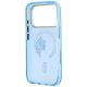 7. Etui Karl Lagerfeld Peekaboo Logo MagSafe na iPhone 18 Pro Max / 17 Pro Max - niebieskie
